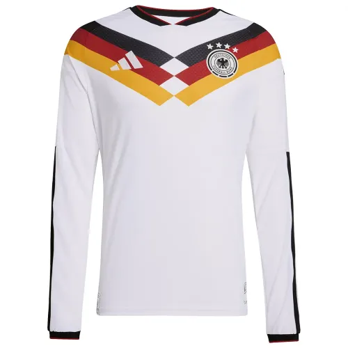 아디다스 Germany 26/27 Authentic 홈 긴팔 티셔츠 5142681246