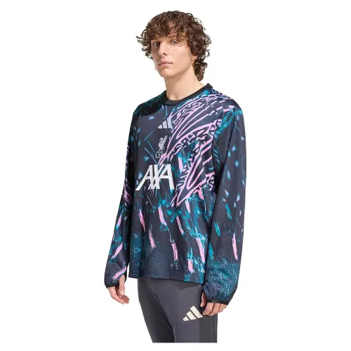 아디다스 Liverpool FC 25/26 Warm 프리매치 스웨트셔츠 5142681527