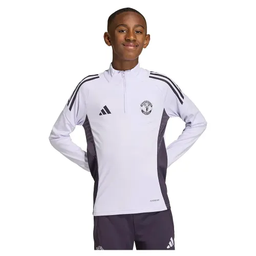 아디다스 Manchester United 25/26 Tiro Competition Slim 훈련 주니어 하프 지퍼 스웨트셔츠 5142681540