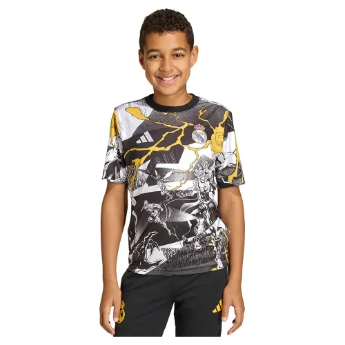 아디다스 레알마드리드 25/26 Avengers 프리매치 주니어 반팔 티셔츠 5142681797