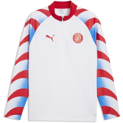 푸마 Girona FC Warm Up 프리매치 하프 지퍼 스웨트셔츠 5143194080