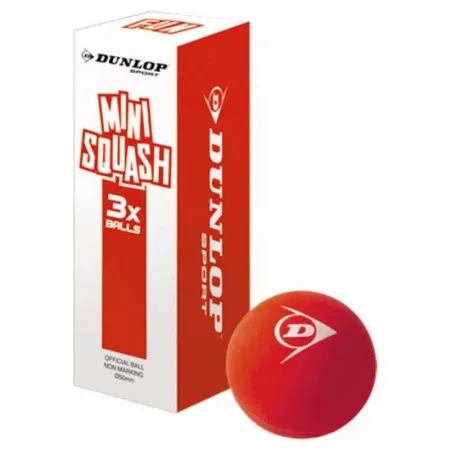 던롭 Fun Mini 60 mm 스쿼시 공 6136002260