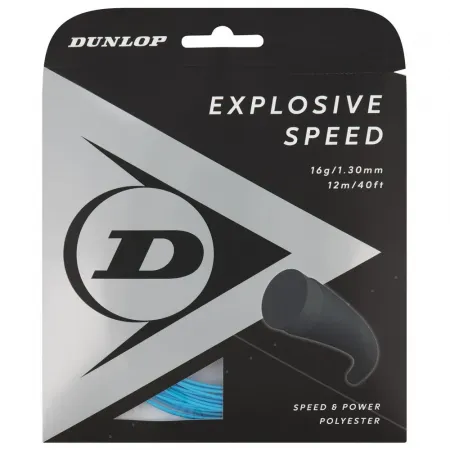 던롭 Explosive Speed Polyester 12 m 테니스 거트 6137959895