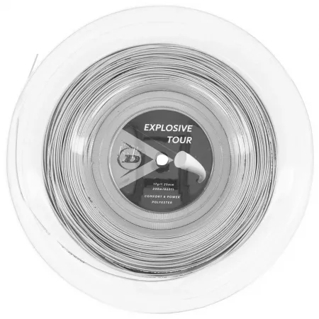 던롭 Explosive Tour Polyester 200 m 테니스 릴 스트링 6137959912