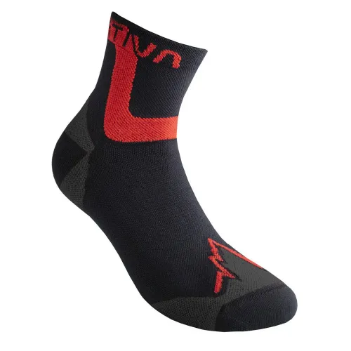 라 스포르티바 Ultra Running Socks Black/Goji 양말 6138750411