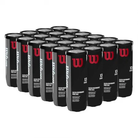 윌슨 X3 Speed 파델 볼 상자 6139879924
