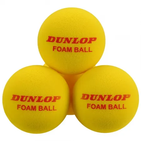 던롭 Indoor Foam 테니스 공 12 팩 6140040636