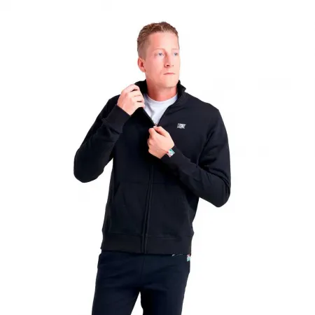 LEONE1947 Basic Small Logo 풀지퍼 스웨트셔츠 6140335962