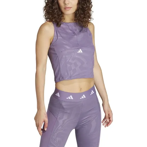 아디다스 Techfit Printed Cro 나시 티셔츠 6140502244