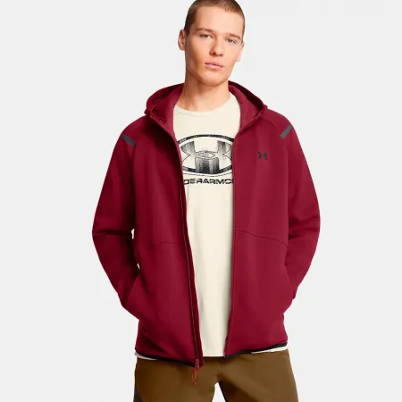 언더아머 Unstoppable Fleece EU 풀지퍼 스웨트셔츠 6141021890