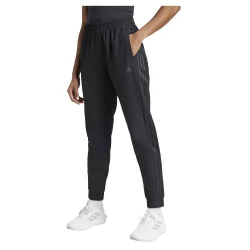아디다스 Pacer All Gym 3 Stripes 우븐 조거 팬츠 6141125872