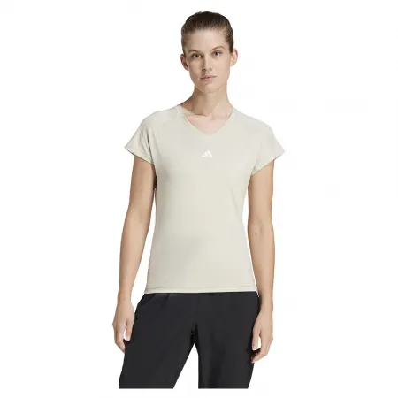 아디다스 Aeroready Train Essentials Minimal Branding V-Neck 반팔 티셔츠 6141515647