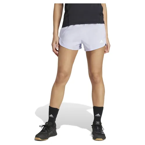 아디다스 Pacer 트레이닝 3 Stripes 우븐 High Rise 5in 반바지 6141567173