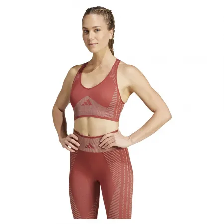 아디다스 Aeroknit 스포츠 브라 로우 임팩트 6141585138