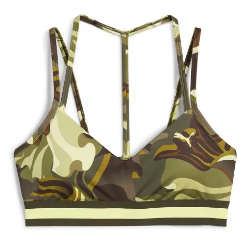 푸마 Floral Ribbon Strappy Low 스포츠 브라 6141954506