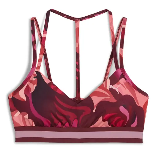푸마 Floral Ribbon Strappy Low 스포츠 브라 6141954508
