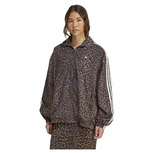 아디다스 Leopard Firebird Oversized 트랙 자켓 6142096536