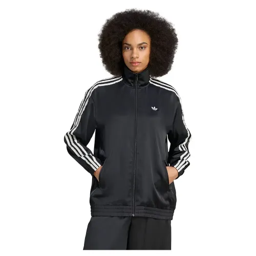 아디다스 Satin Firebird Ruffle 3 Stripes 트랙 자켓 6142096898