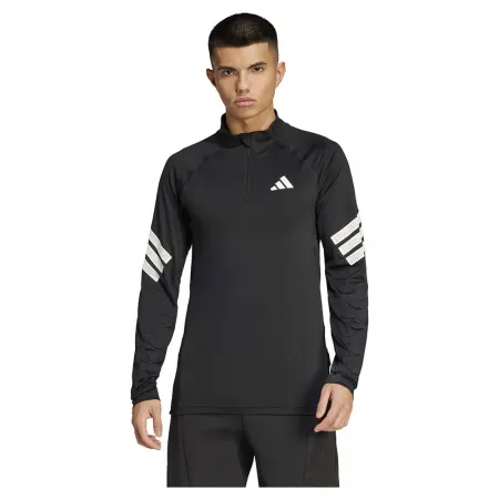 아디다스 Icon 3 Stripes 하프 지퍼 긴팔 티셔츠 6142117347