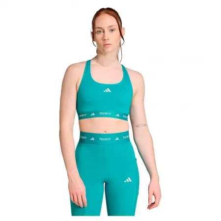 아디다스 Techfit 미디엄 임팩트 스포츠 브라 6142170927