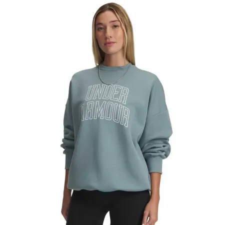 언더아머 Rival Fleece Oversized Varsity Crew 스웨트셔츠 6142266517