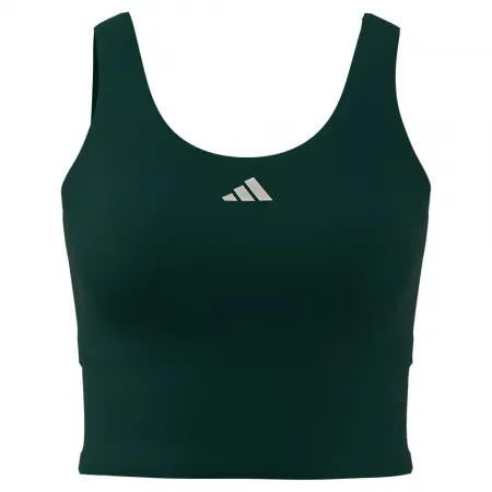 아디다스 3 Stripes Studio All Me 스포츠 탑 중간 지지력 6142665863