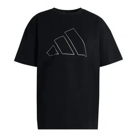 아디다스 Power Essentials Workout Oversized Logo 반팔 티셔츠 6142666987