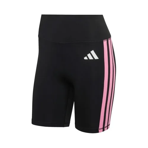 아디다스 Optime Essentials 3 Stripes 5in 짧은 레깅스 6142696359