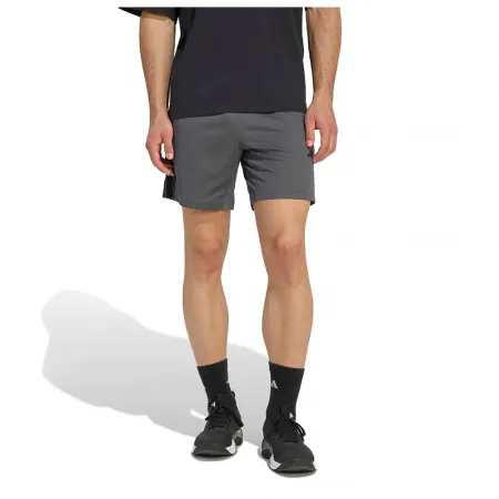 아디다스 Workout Essentials Base 3 Stripes Pique 7in 반바지 6142697172