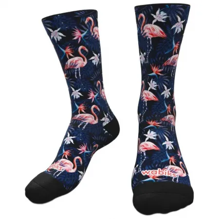 WABIKS American flamingos 크루 양말 6142722257