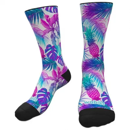 WABIKS Ananas 크루 양말 6142722259