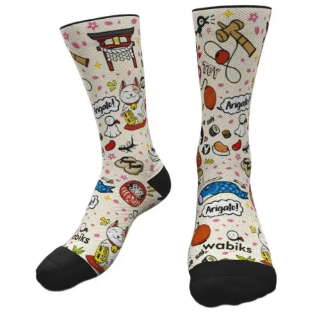 WABIKS Kawaii 크루 양말 6142722325