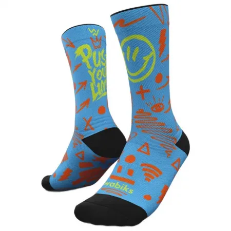 WABIKS Push your limits 크루 양말 6142722373