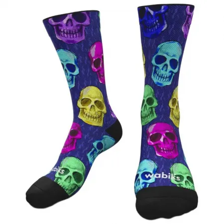WABIKS Skull colors 크루 양말 6142722397