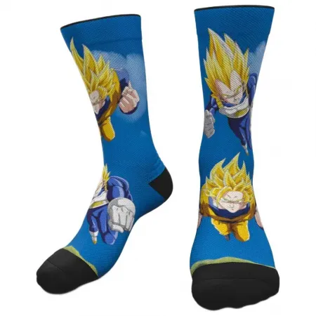 WABIKS Super saiyan 크루 양말 6142722412