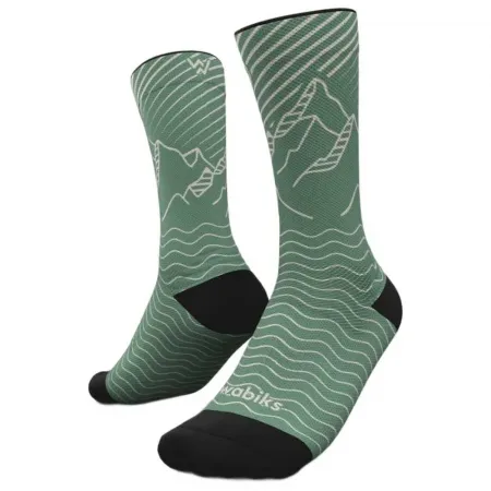 WABIKS Trail lines 크루 양말 6142722417