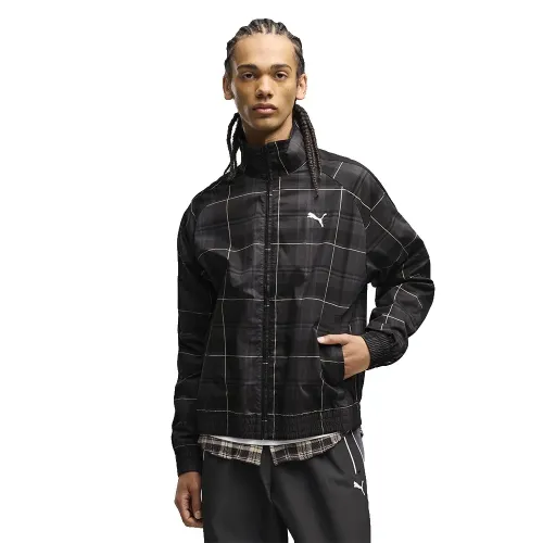 푸마 T7 Relaxed Tartan 트랙 자켓 6143158403