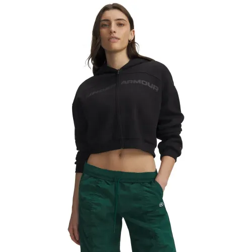 언더아머 Icon Fleece Wordmark 풀지퍼 스웨트셔츠 6143333311
