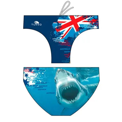 터보 Shark Australia 2015 Waterpolo 수영복 브리프 71334264