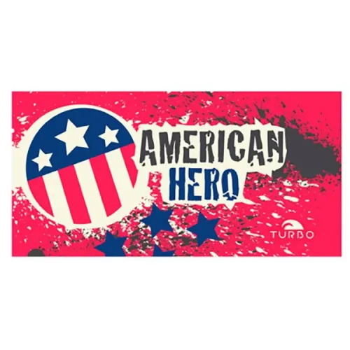 터보 American Hero 마이크로파이버 타월 713567916