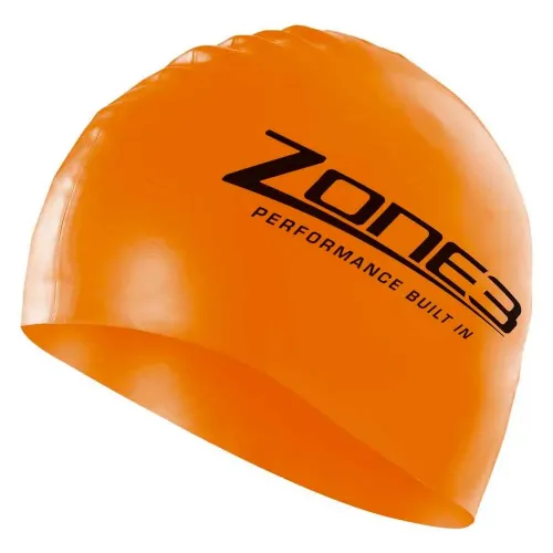 ZONE3 Silicone Hi Vis 수영 모자 7135981194