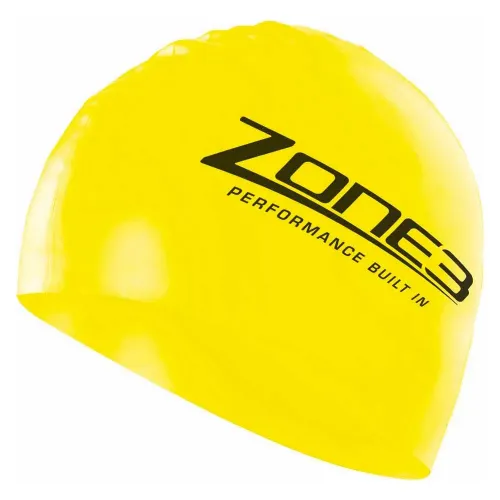 ZONE3 Silicone Hi Vis 수영 모자 7135981195