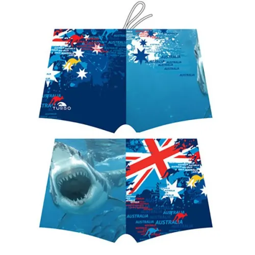 터보 Shark Australia 2015 수영 복서 브리프 7137512179