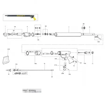 크레시 SL-SL/Star Rifle 방아쇠 7138737485