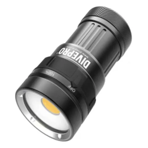 다이버프로 V80 8000 Lumens Cri 95 Under WaterT Wist S Witch 물속 등불 7139421506