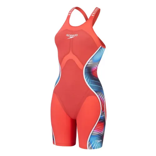 스피도 Fastskin LZR Pure Intent 2.0 Kneeskin 오픈 백 경기용 수영복 7141025860