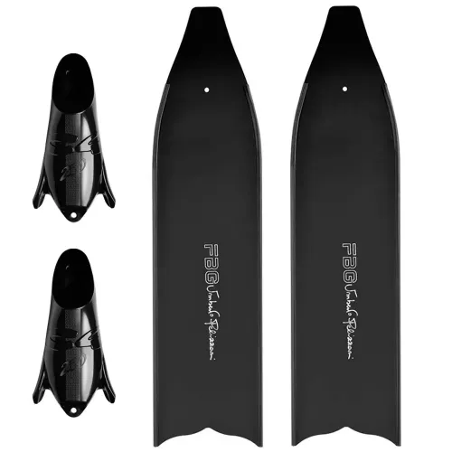 C4 프리 다이빙 FBG 30 Umberto Pelizzari 조립되지 않은 프리다이빙 핀 7142314277