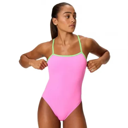 스피도 Female 솔리드 Tri Back 수영복 7142645683