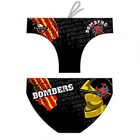 터보 Catalonia Firefighters Hat 삼각 수영복 7675416