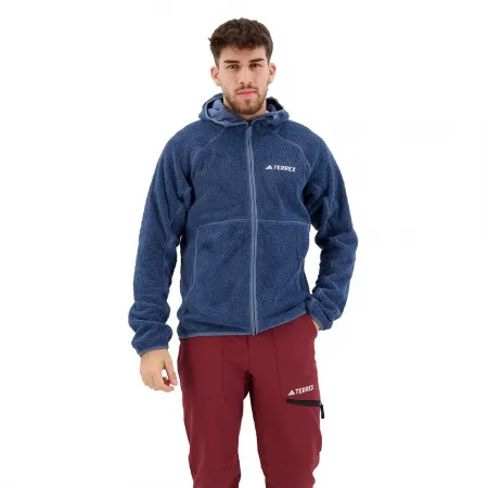 ADIDAS Organiser Techrock Reversible High-Pile-Fleece 지퍼 플리스 8139925123
